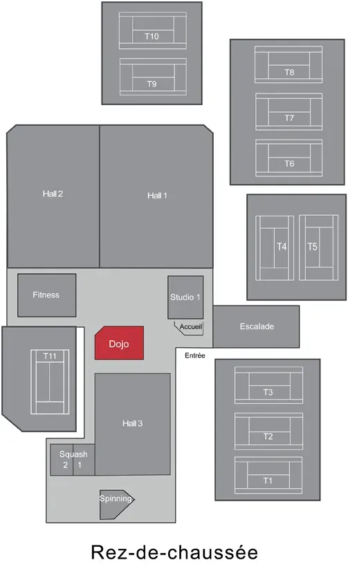 Floor plan: Dojo