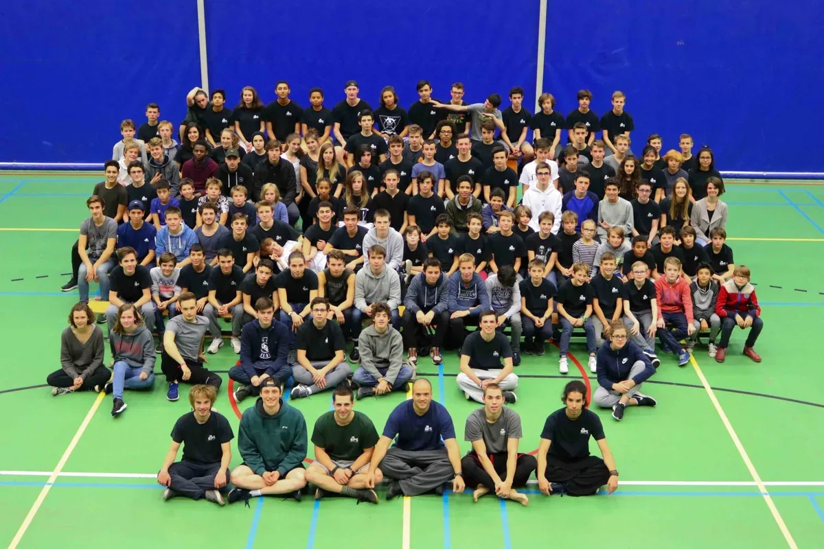 Brussels Parkour School au Centre Sportif Mounier