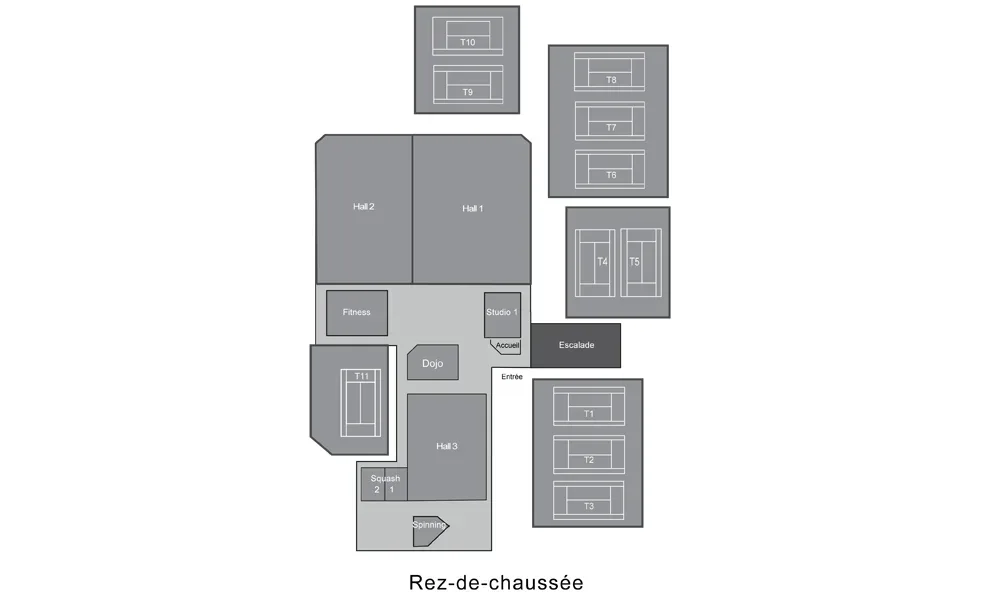 Floor plan: Indoor Climbing