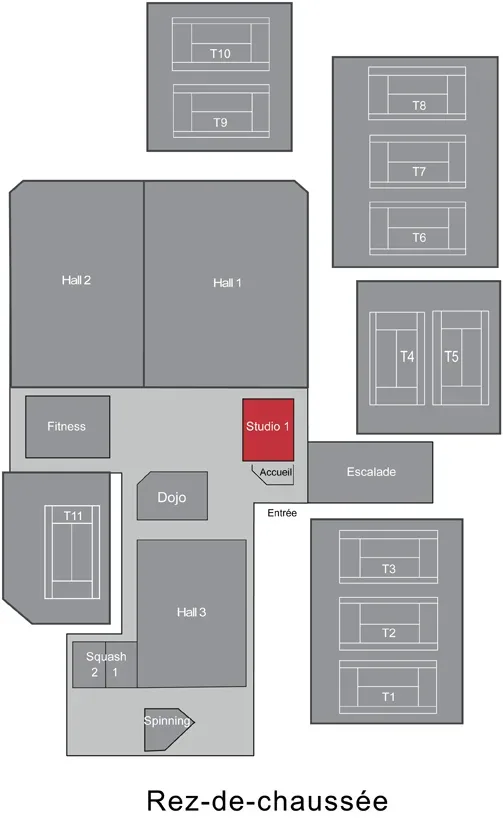 Floor plan: Studio 1